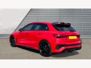 Audi RS3 Rear Angle View