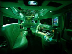 Hummer Interior (Prom Car Hire)