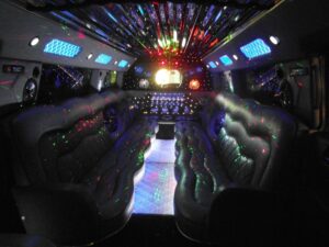 Hummer Interior in (Prom Car Hire)