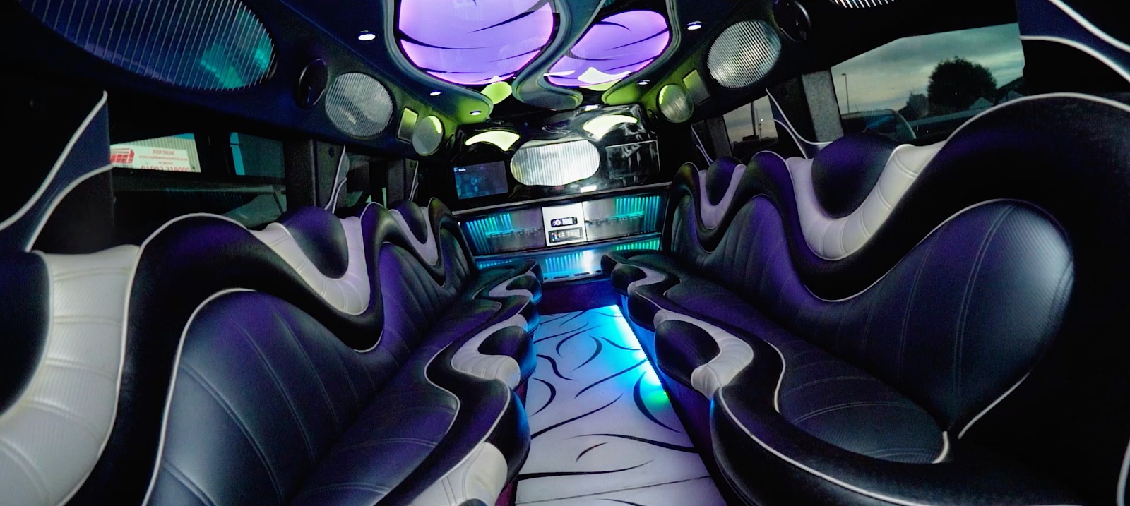 Hummer Limousine Interior (Prom Limo Hire)