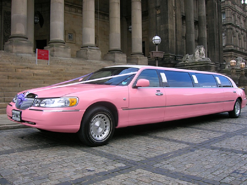 Pink Bentley Limo for Prom