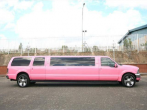 Pink Ford Excursion Limo For Prom