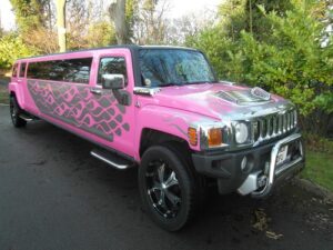 Pink Hummer Hire For Prom