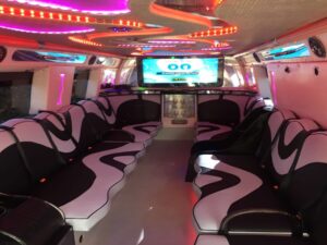 Prom Party Bus Interior