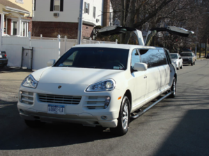 Prom Porsche Cayenne Limo for Hire